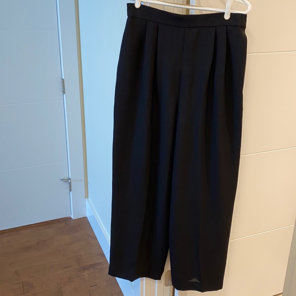 Vintage High Waisted Wide Leg Trousers